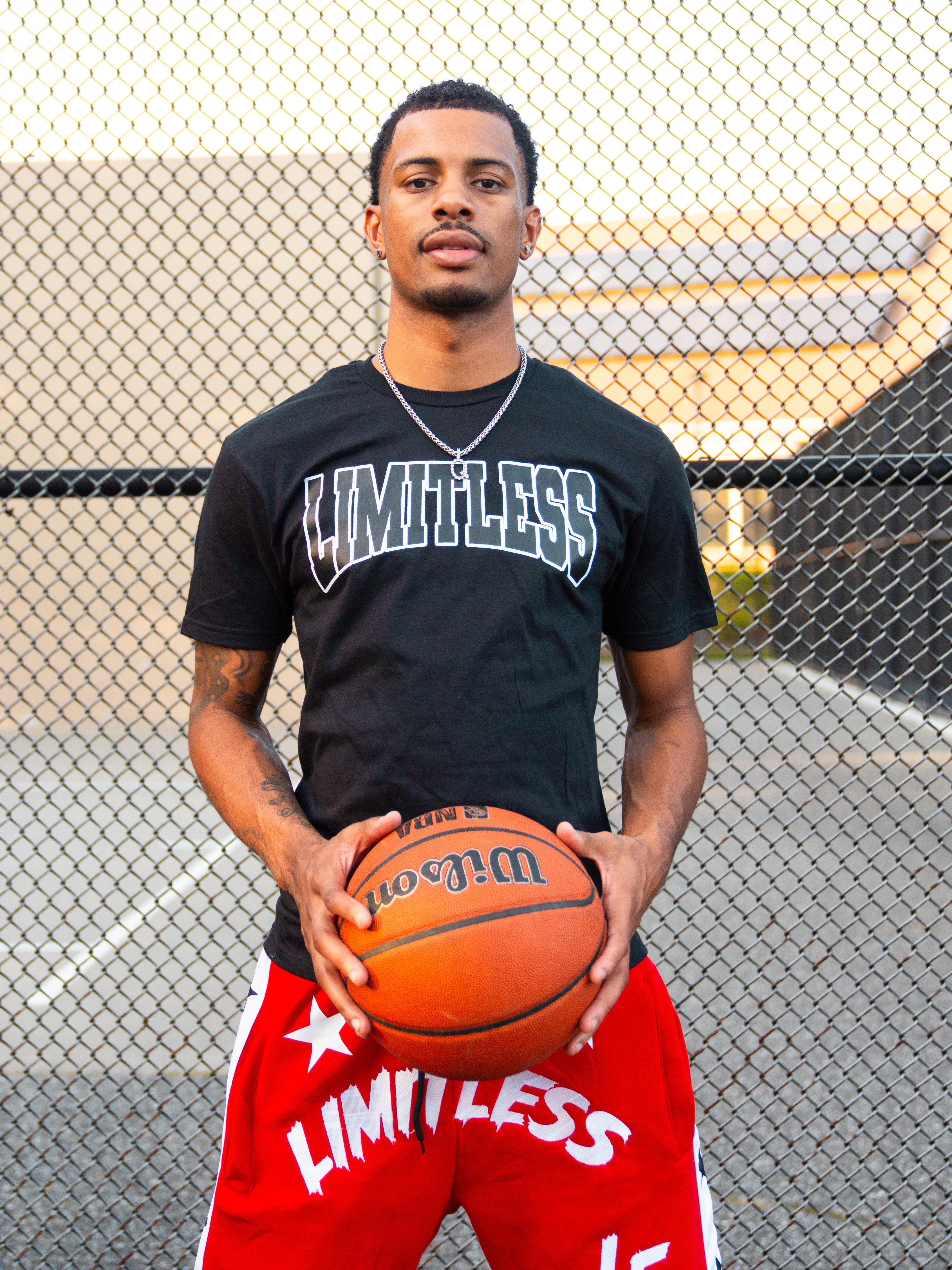 Be Fearless Be Limitless Black T-Shirt