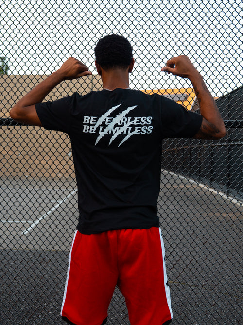 Be Fearless Be Limitless Black T-Shirt